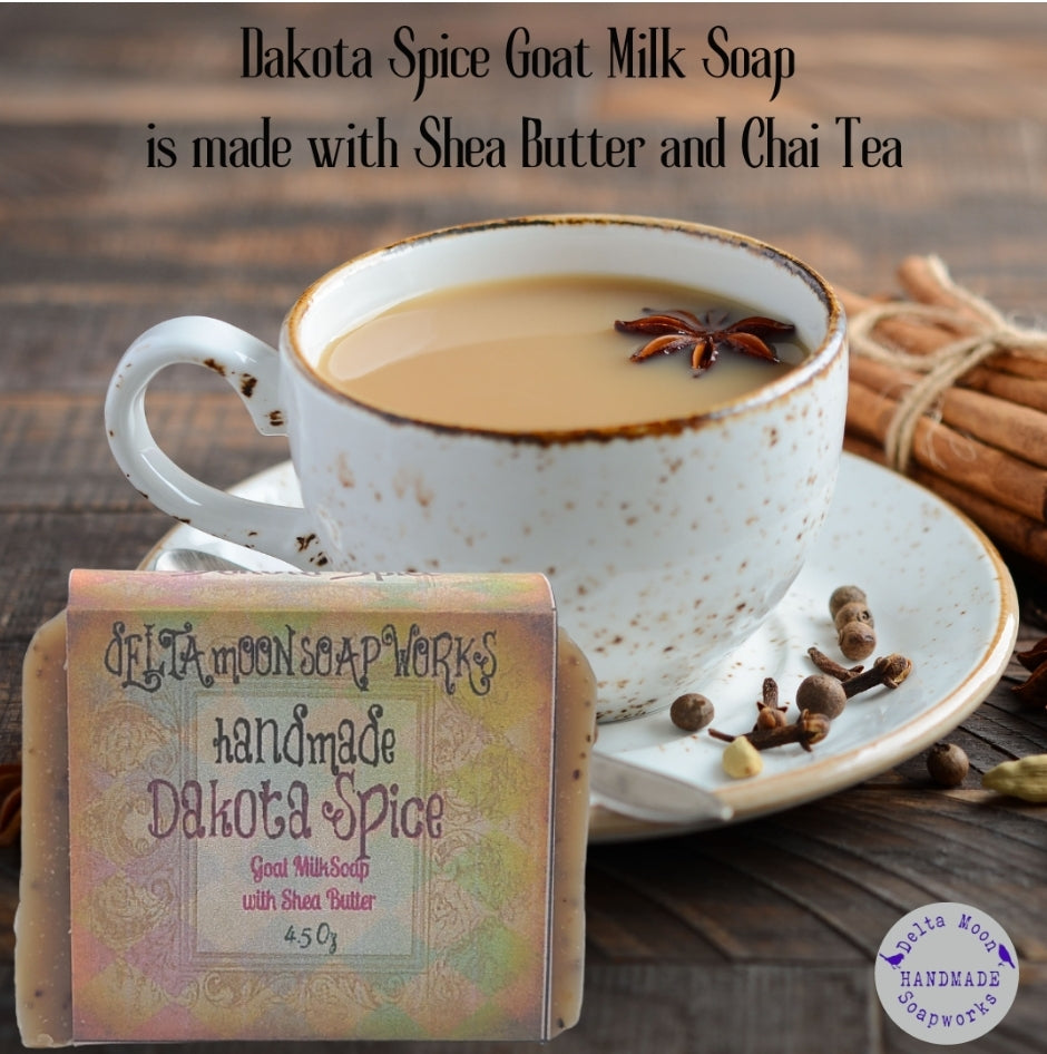 Dakota Spice Goat Milk Soap, Ready to ship
