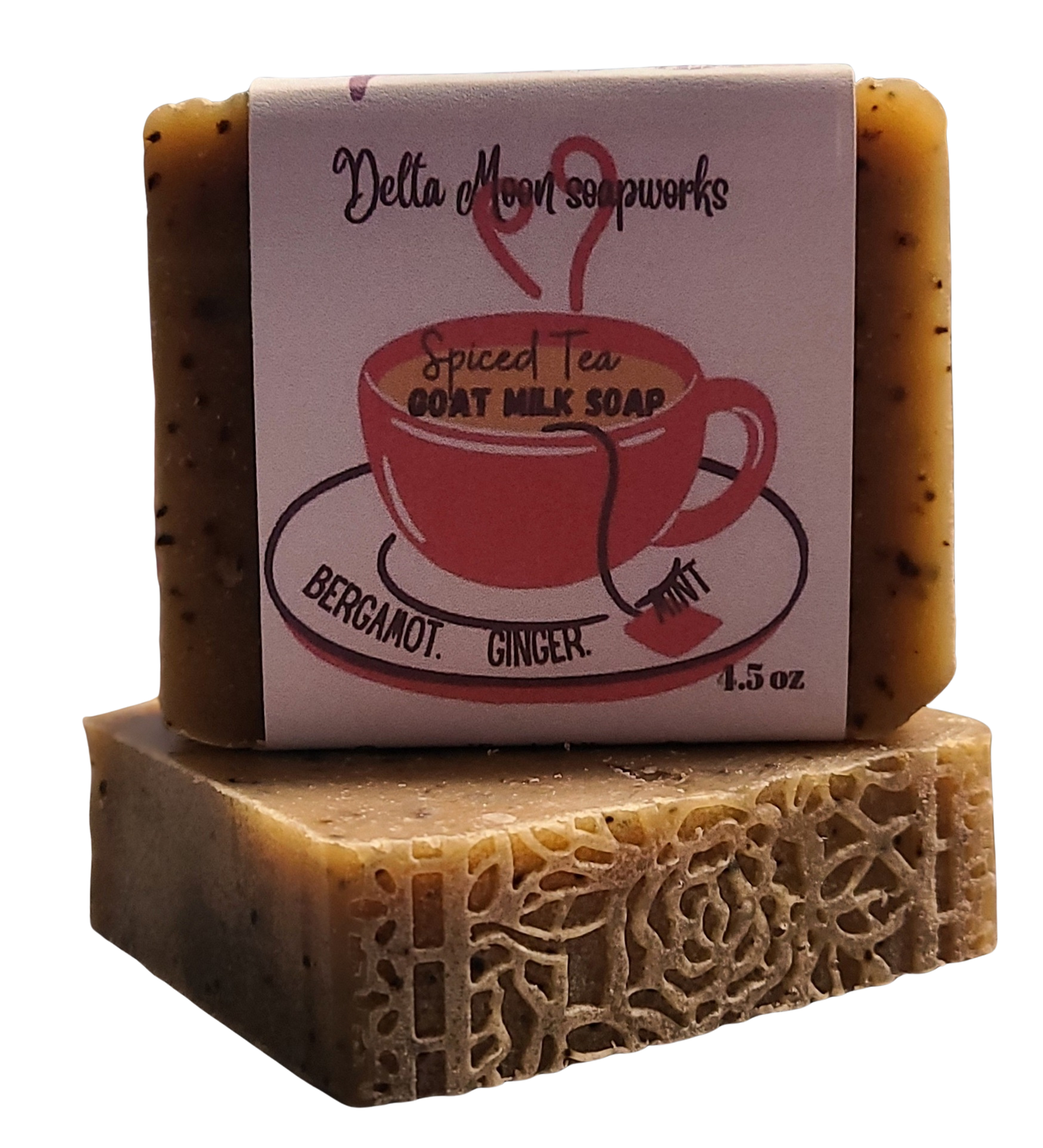 Spiced Tea Goat Milk Soap, Ready to ship, Shea Butter Soaps