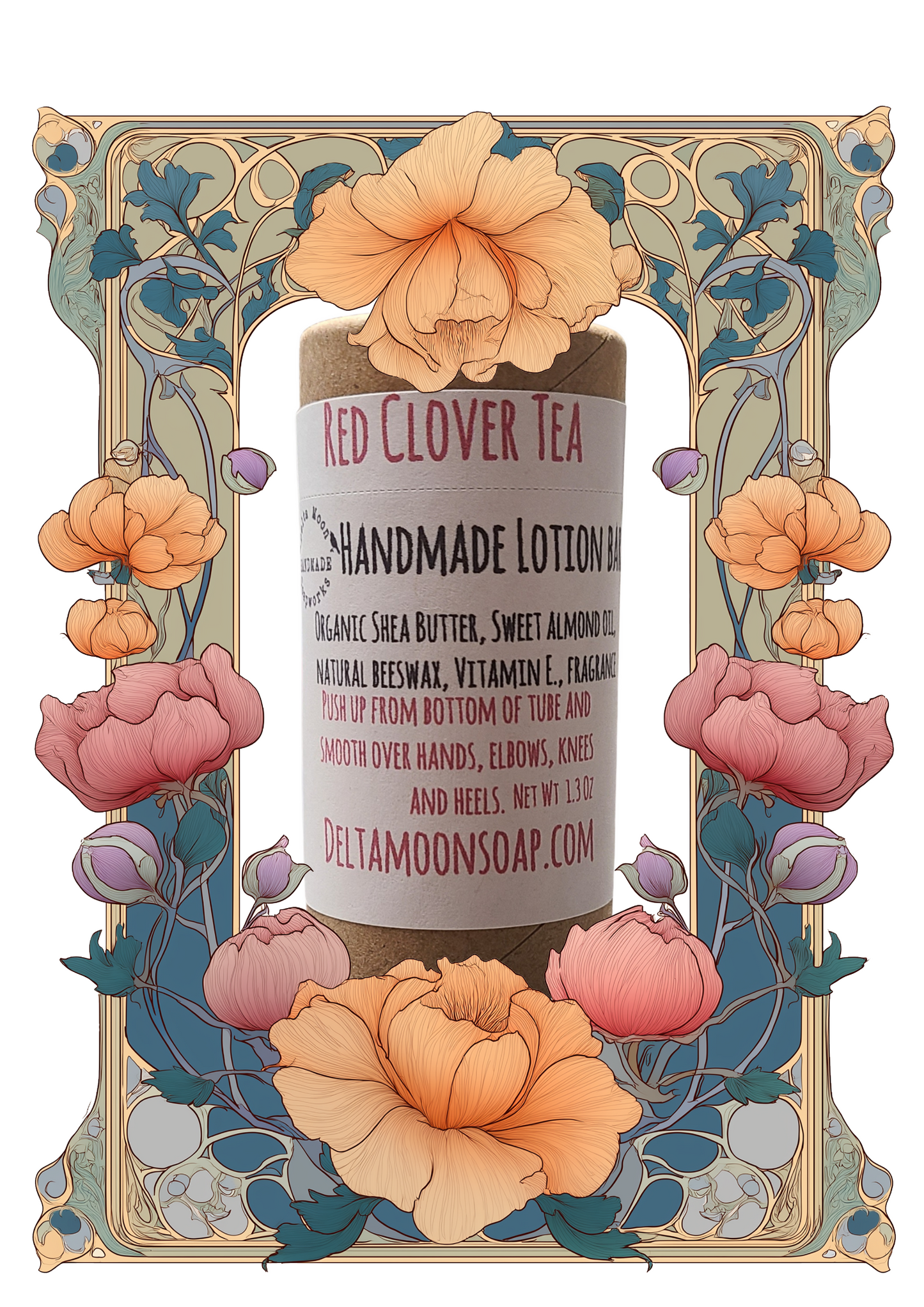 Red Clover Tea Lotion Bar