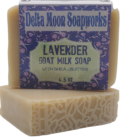 Lavender Goat Milk Soap with Shea Butter