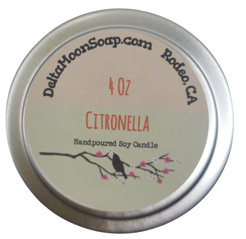 4 Ounce Soy Candle, Ready to ship