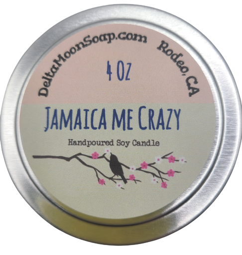 4 Ounce Soy Candle, Ready to ship