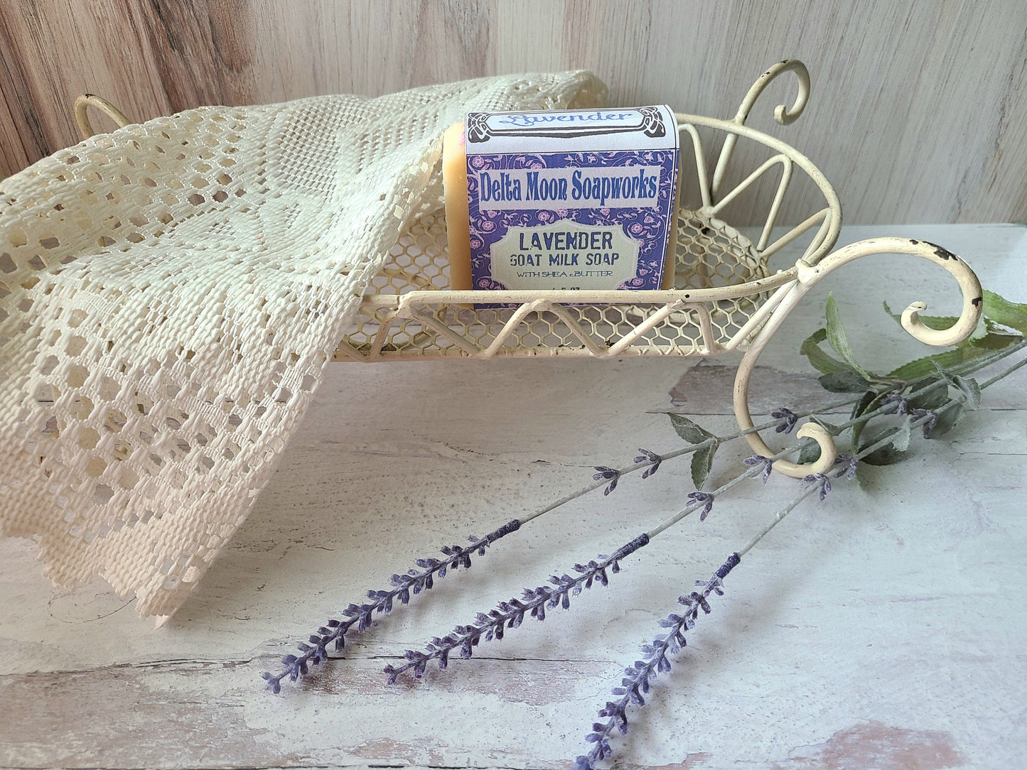 Lavender Goat Milk Soap with Shea Butter