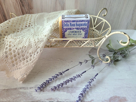 Lavender Goat Milk Soap with Shea Butter