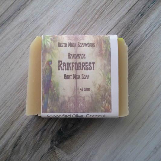 Best Selling Rainforrest Goat Milk Soap, Ready To Ship