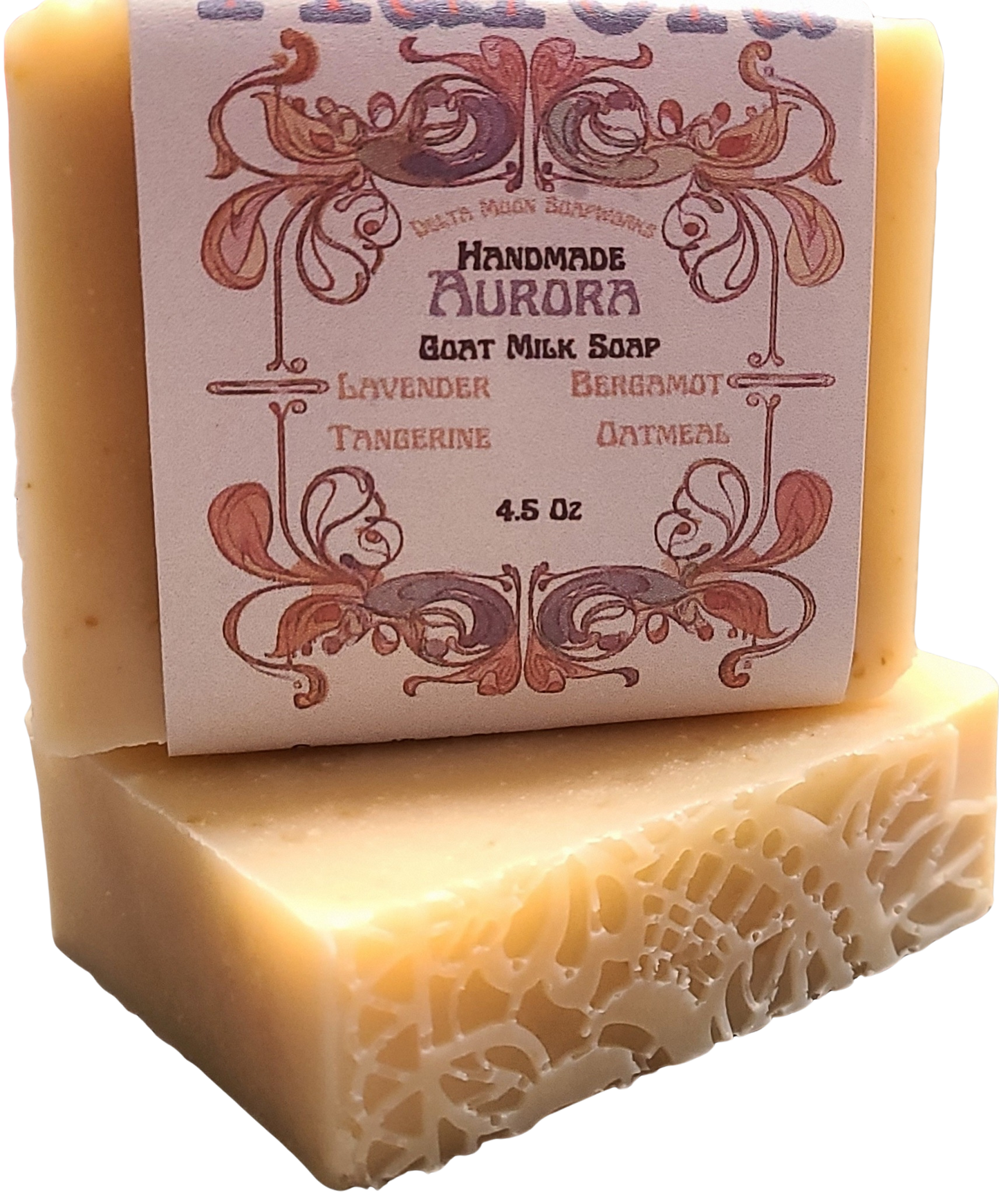 Aurora Goat Milk Soap, Oatmeal, Lavender blend