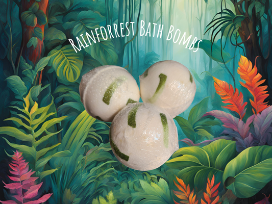 Rainforrest Goat Milk Bath bomb