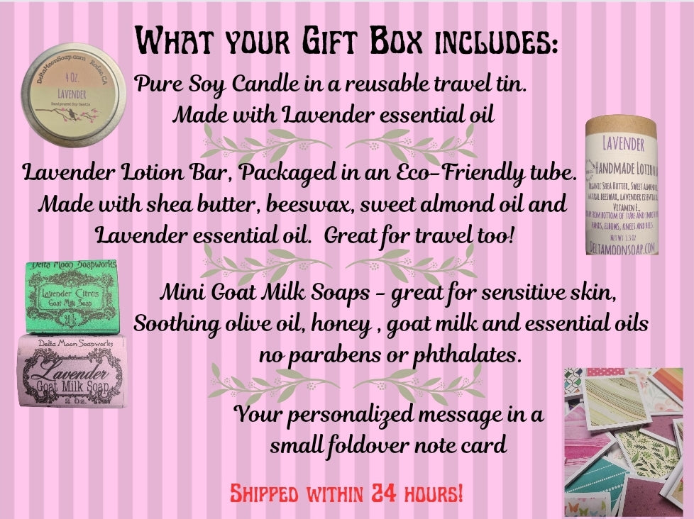 Lavender Gift Box