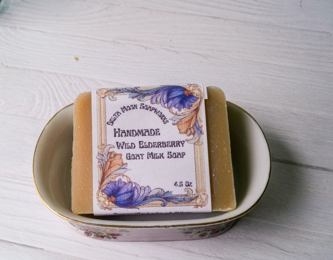Wild Elderberry Goat Milk Soap