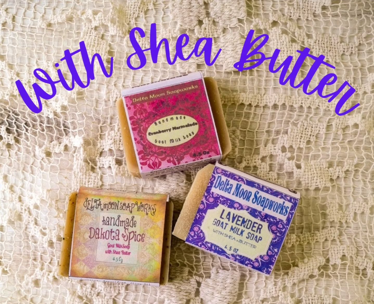 Choice of 8 Goat Milk Soaps, Ready to ship
