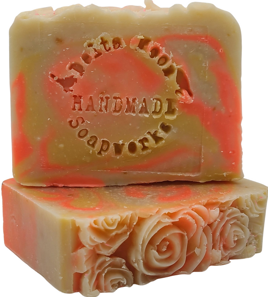 Bella Rose Goat Milk Soap, Ready to ship, Lavender and Rose