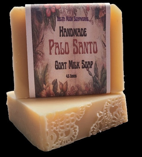 Palo Santo Goat Milk Soap, Ready To Ship