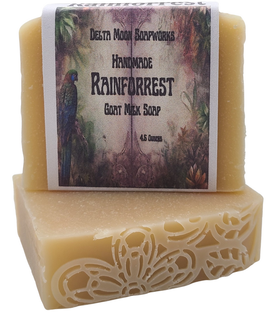 Best Selling Rainforrest Goat Milk Soap, Ready To Ship