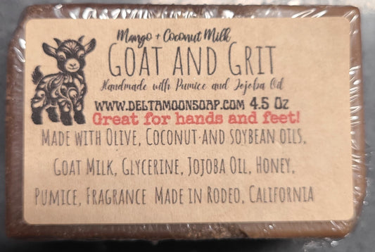 Goat and Grit Goat Milk Soap with Jojoba and Pumice