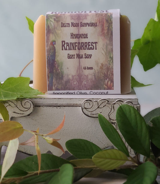 Best Selling Rainforrest Goat Milk Soap, Ready To Ship