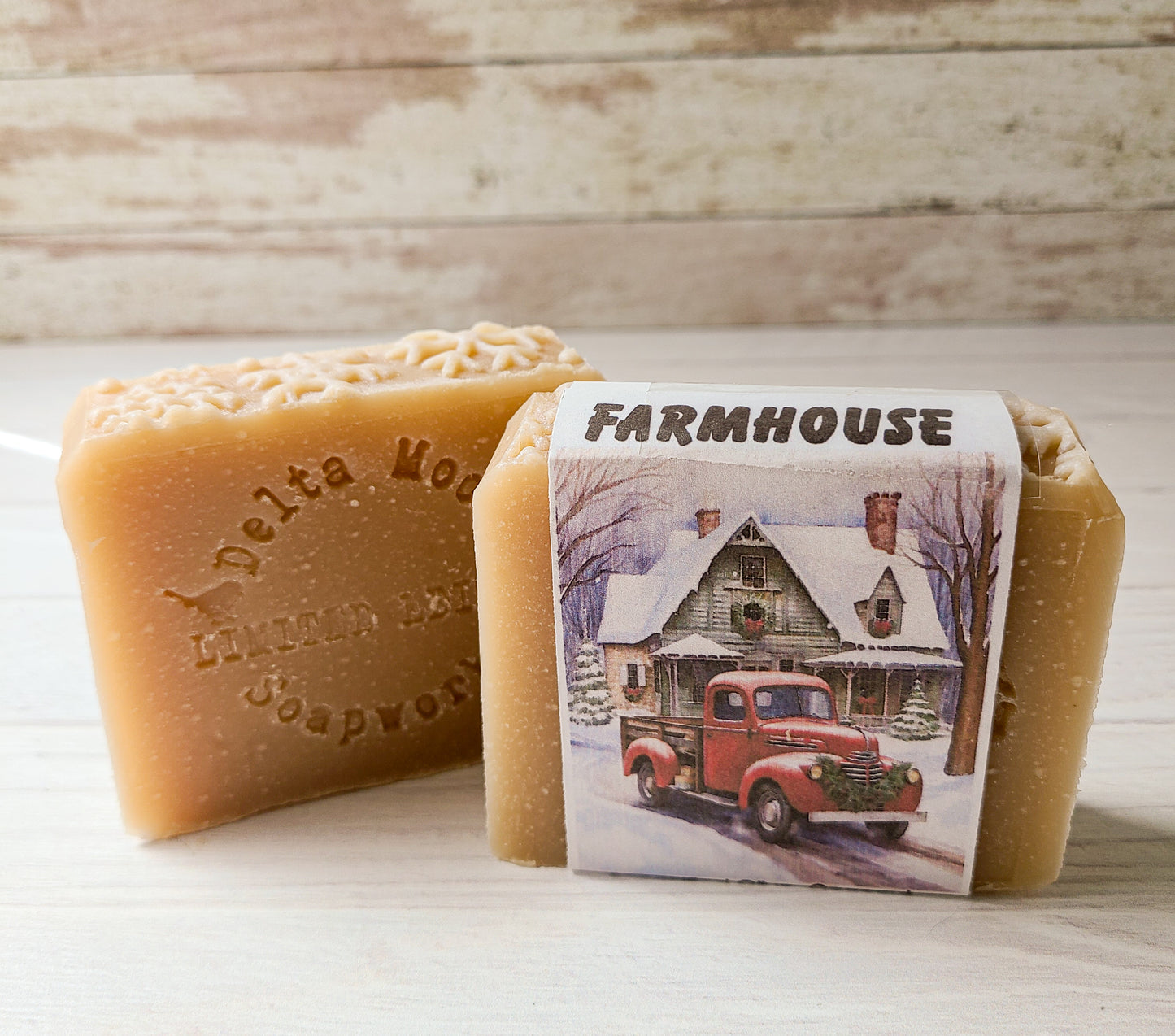 FARMHOUSE Goat Milk Soap, cranberry and Scotch Pine, Ready To Ship, Limited Edition, Shea Butter