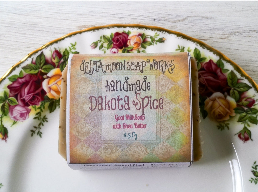 Dakota Spice Goat Milk Soap, Ready to ship