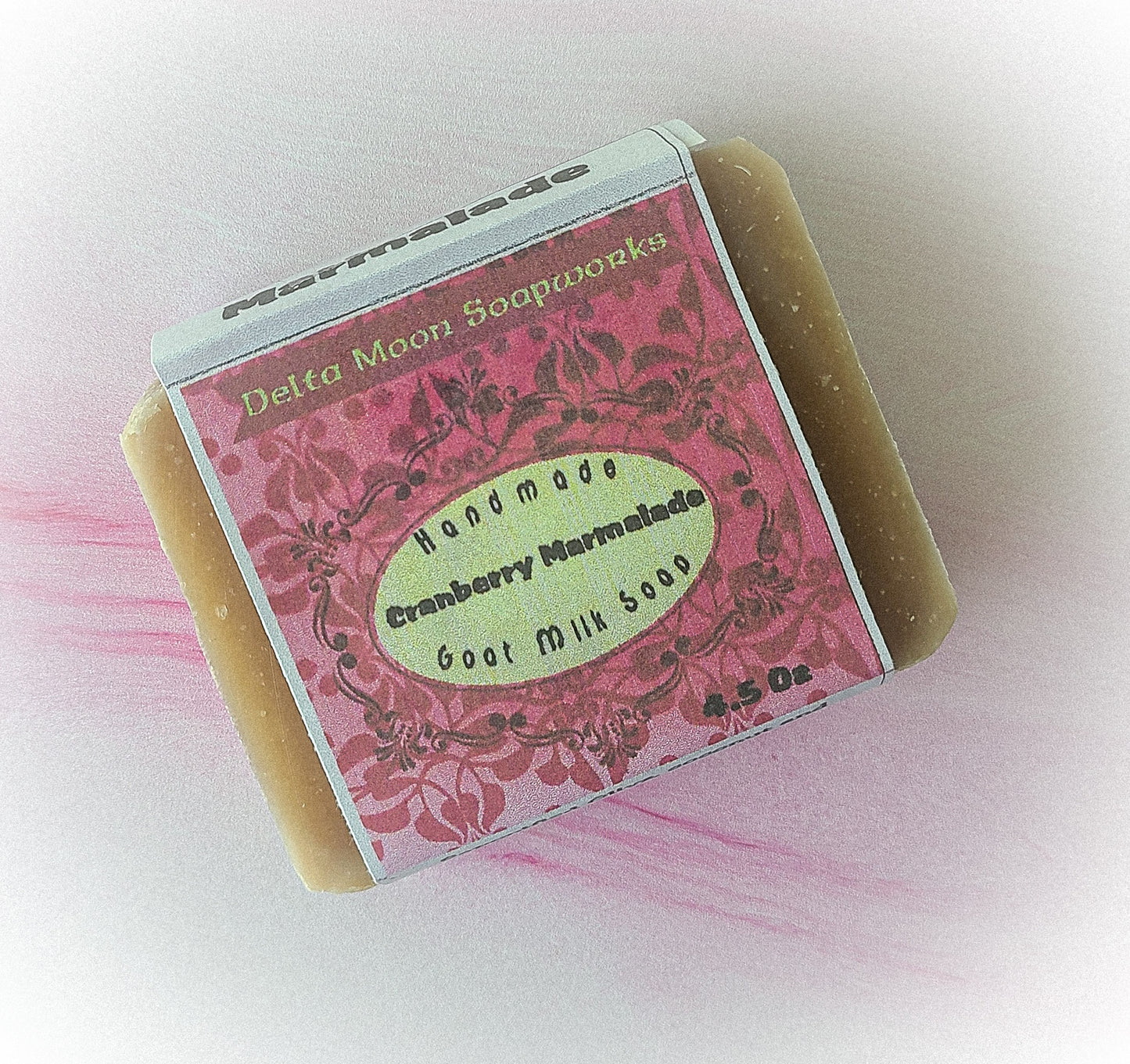 Cranberry Marmalade  Goat Milk Soap, Ready to ship, Shea Butter Soap
