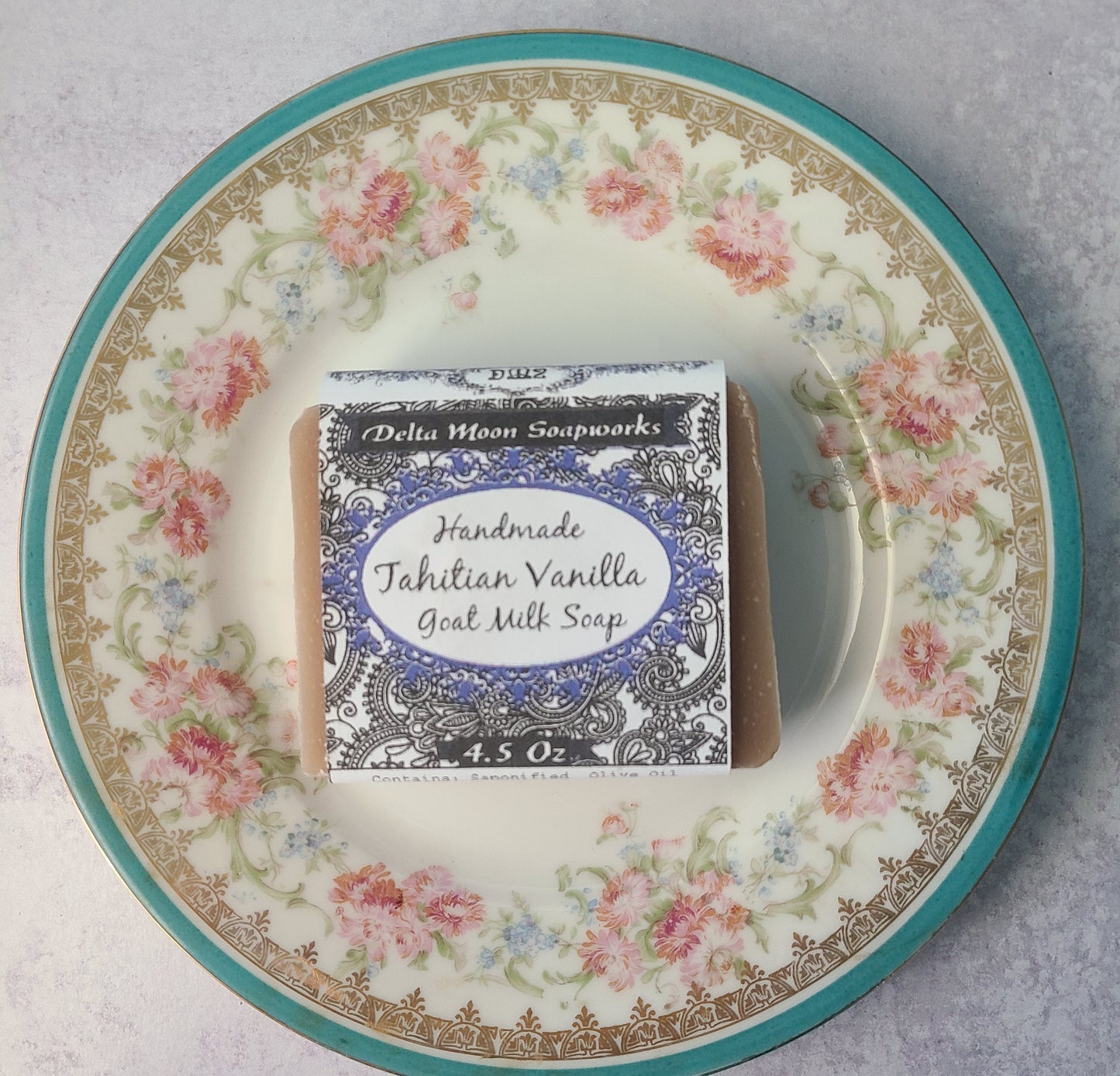 Tahitian Vanilla Goat Milk Soap, Ready To Ship