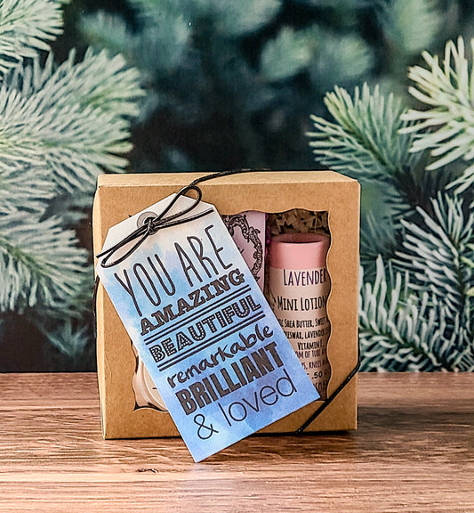 Handmade Lavender Mini Gift Box