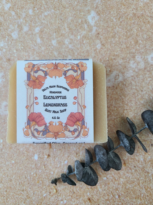 Eucalyptus Lemongrass Goat Milk Soap
