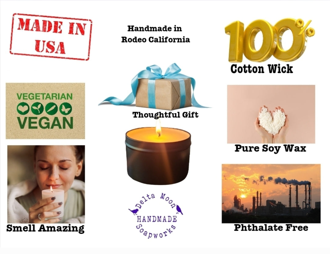 Banana Nut Bread  8  Ounce Soy Candle, Ready to ship