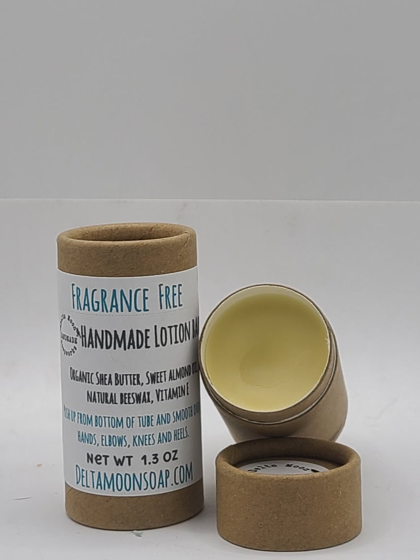 Fragrance Free Lotion Bar, ready to ship