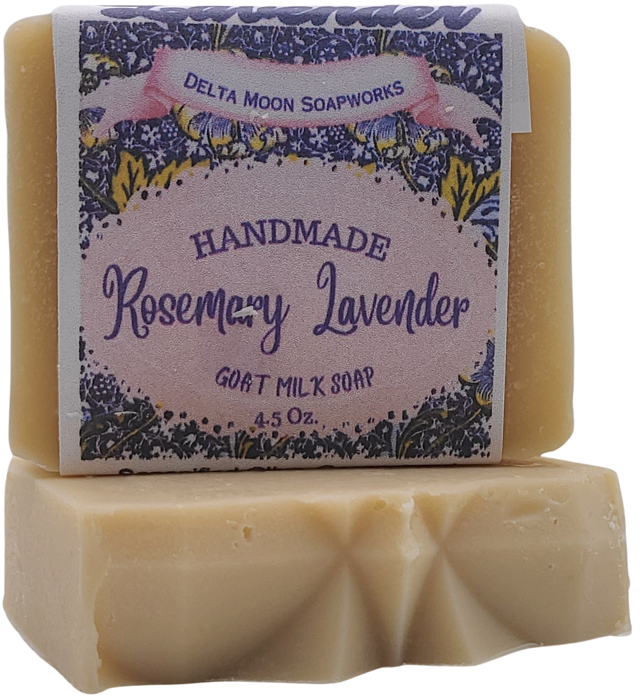 Rosemary Lavender Goat Milk Soap, Ready to Ship